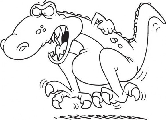 בואו לצבוע דפי צביעה של דינוזאור רקס האימתני והזועם ומפחיד את כל סביבתו.