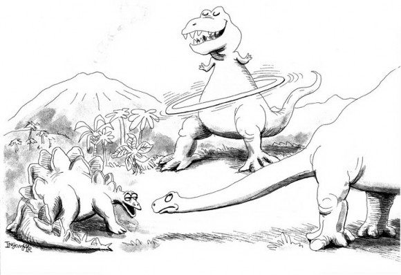 דפי צביעה להורדה של דינוזאורים על רקע מרהיב ביופיו וללמוד כיצד חיו פעם הדינוזאורים.
