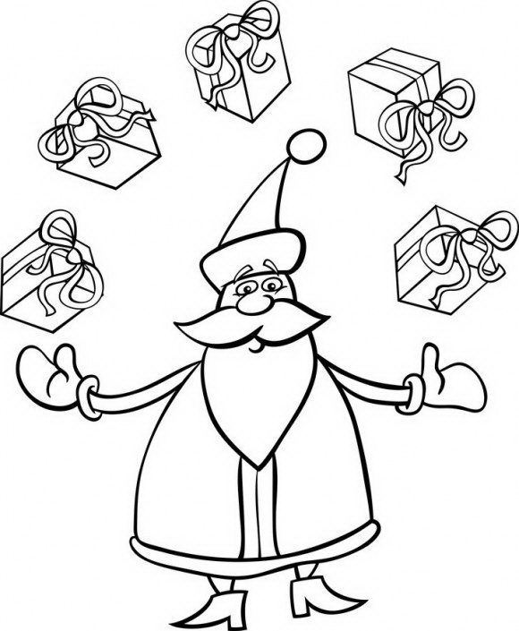 בואו לצבוע בכיף את סנטה קלאובס המקסים שמביא לכל הילדים מתנות ועוד המון דפי צביעה להדפסה.